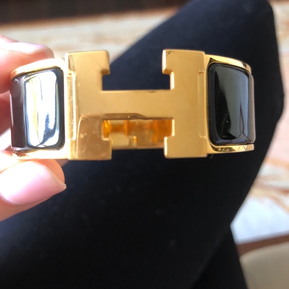 COPY - Hermes Clic Clac GM black . Mint condition - Picture 2 of 3